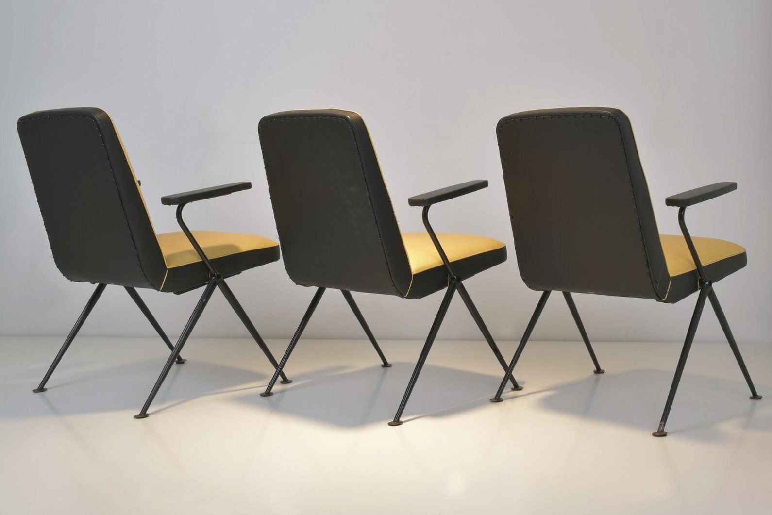 Armchairs In Steel Tube From Drabert, Germany, 1950s, Set Of 4 photo Furniture