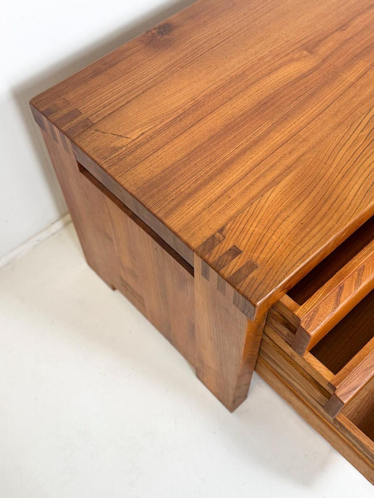 Sideboard R14 By Pierre Chapo, France, 1975 photo vintage