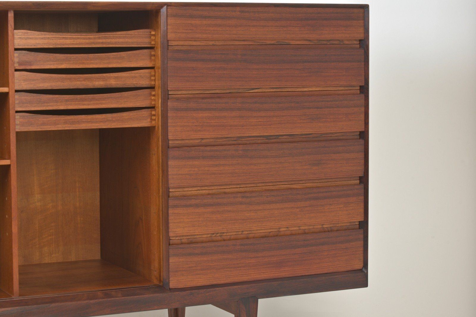 7637.0 Highboard By Henry Rosengren Hansen For Brande Møbelindustri, Denmark, 1960s photo