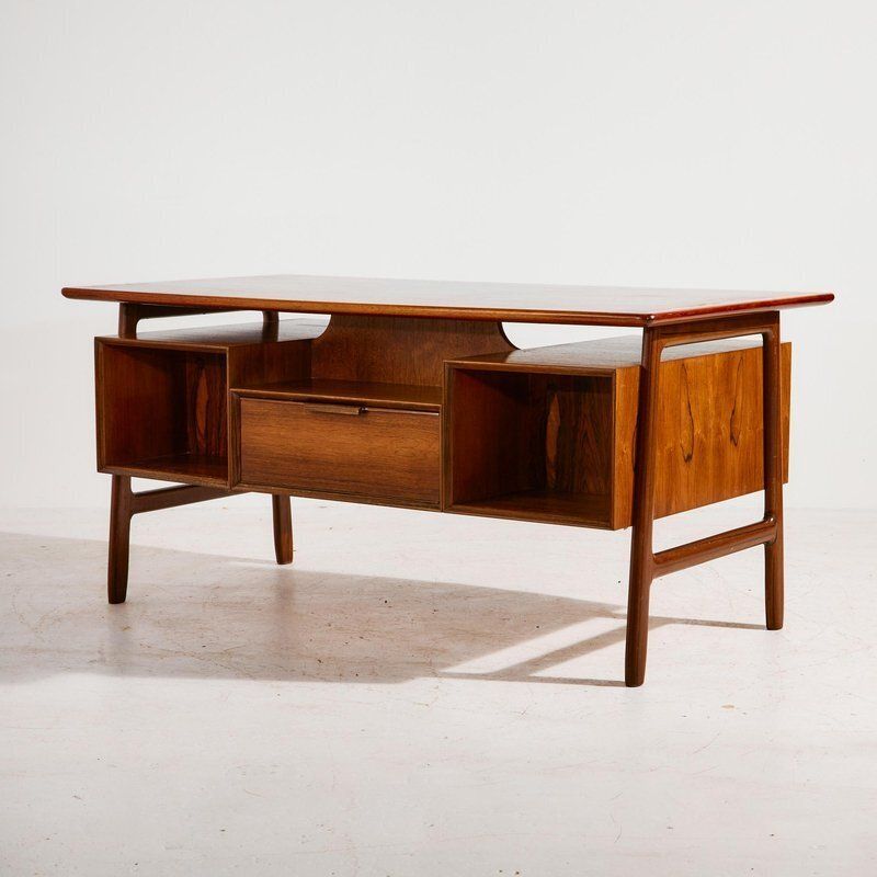 Model 75 Rosewood Desk By Gunni Omann For Omann Jun Møbelfabrik photo 5728.0