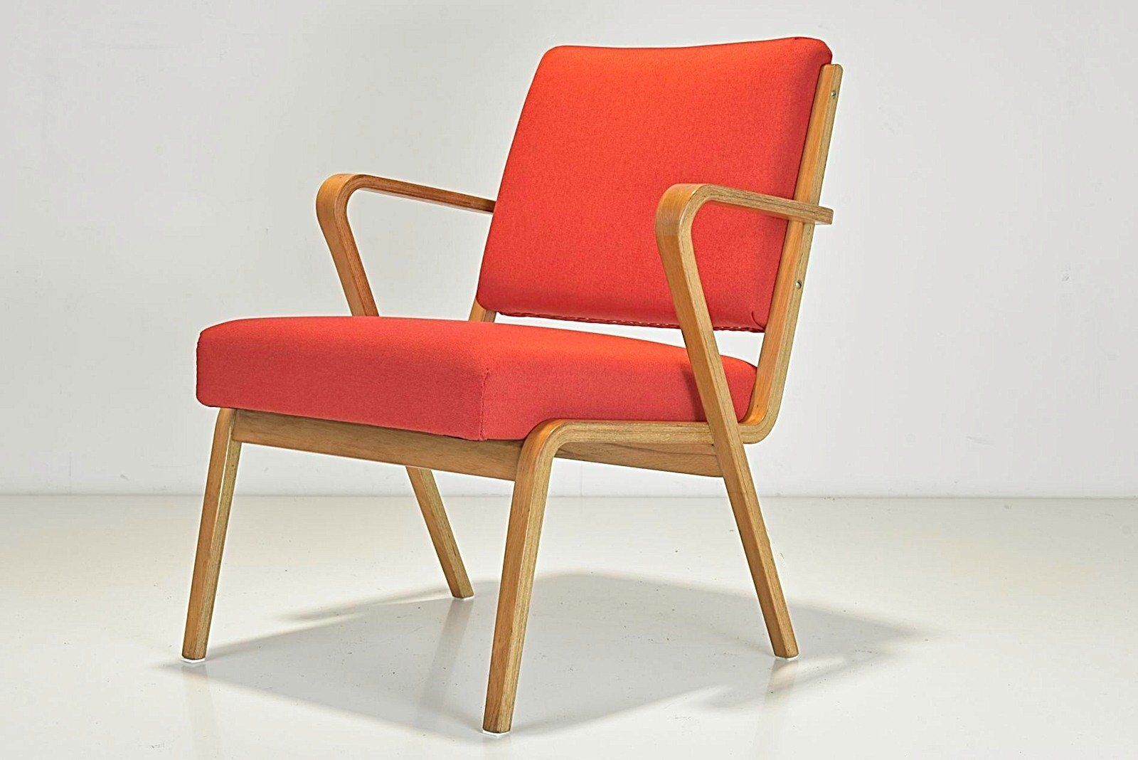 Armchair By Selman Selmanagić For Veb Deutsche Werkstätten Hellerau, Germany, 1957