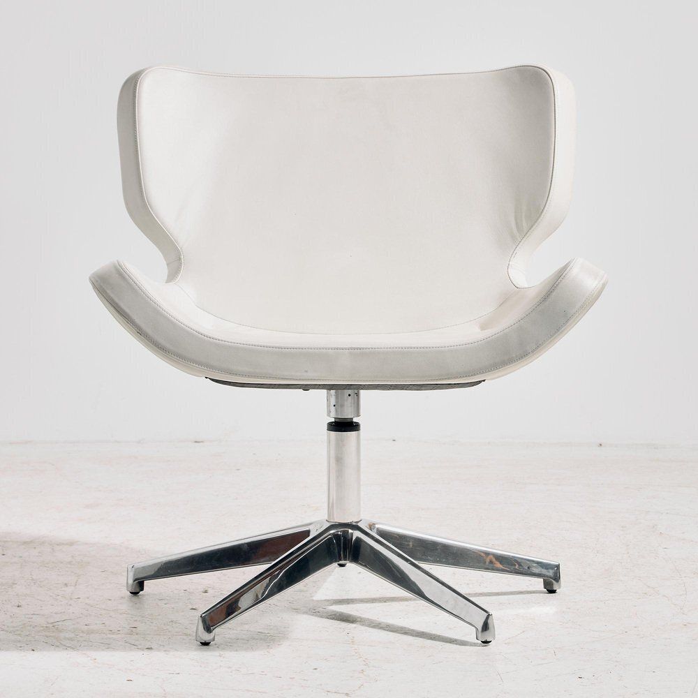 Italian Leather Armchair By Tonon, 2010s