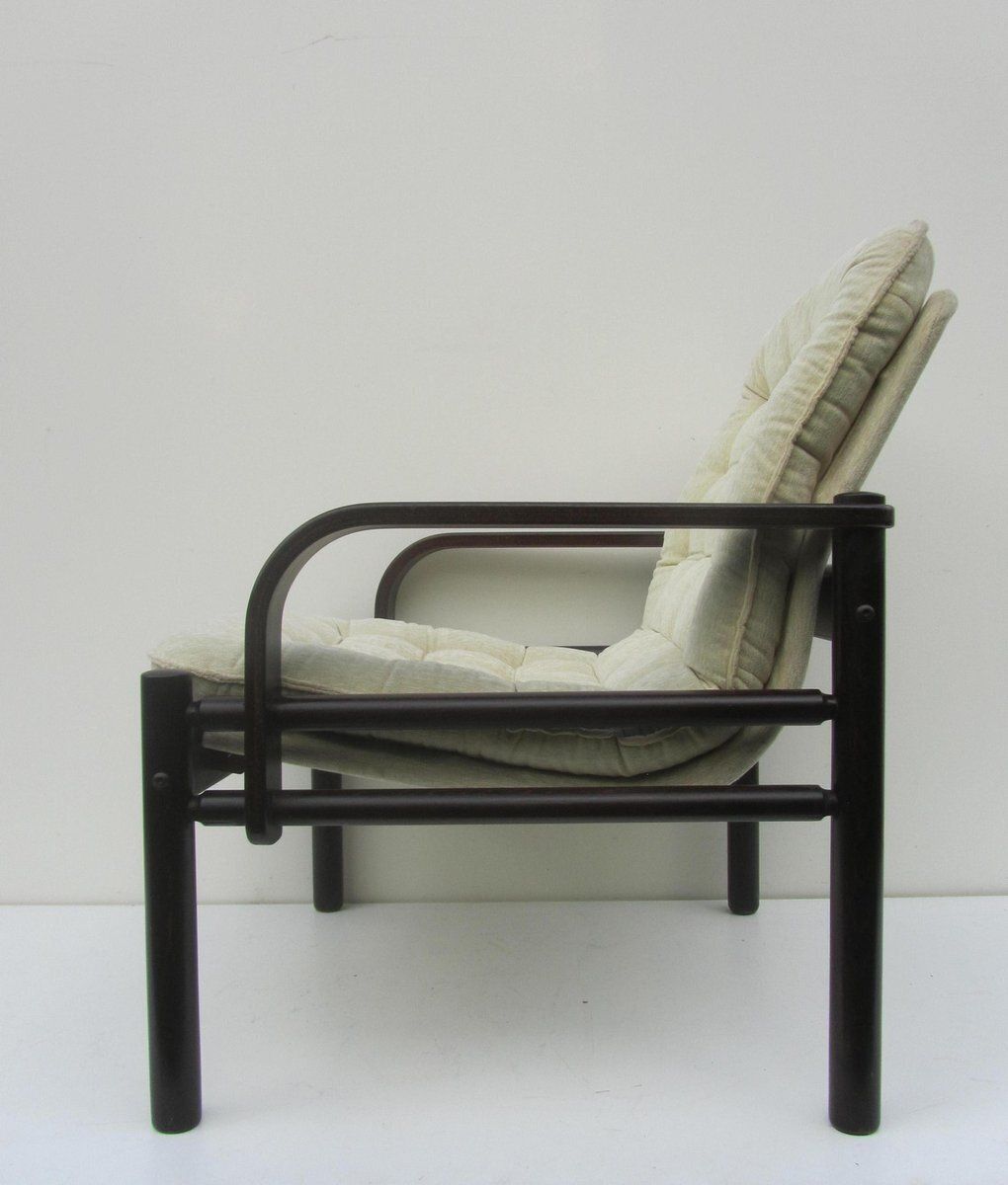 Lounge Easy Chair By Bror Boije For Dux Miljo Expo, Sweden, 1980 photo vintage