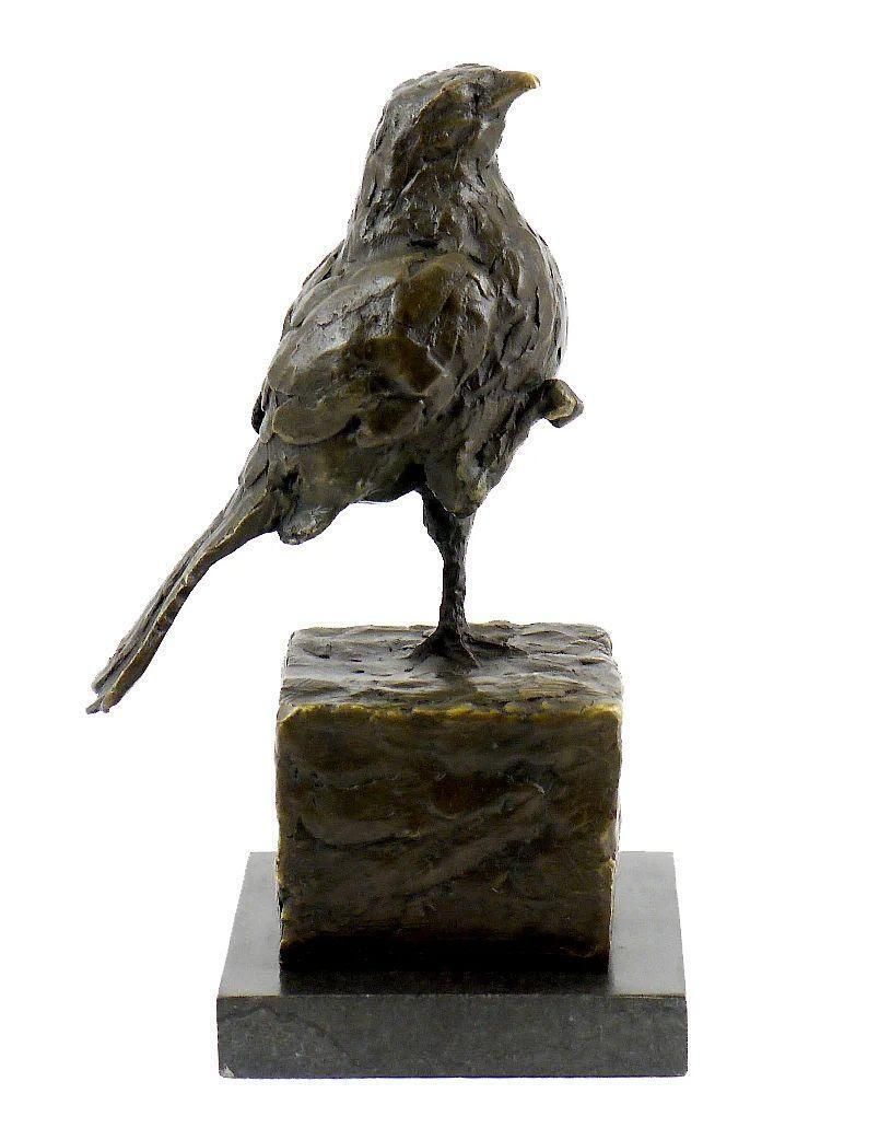 Rembrandt Bugatti Proud Bird In Taste – Bronze Sculpture On Marble photo for sale