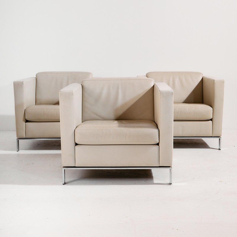 Foster 500 Leather Sofa Set By Norman Foster For Walter Knoll, Set Of 5 photo furniture