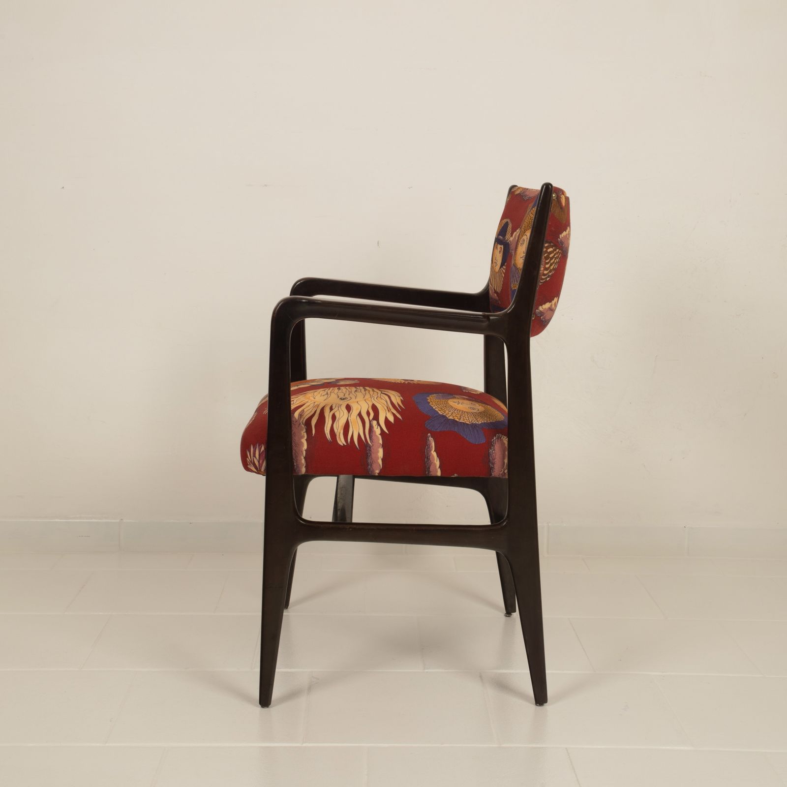 110 Chair By Gio Ponti And Fornasetti For Cassina, 1953 photo Furniture