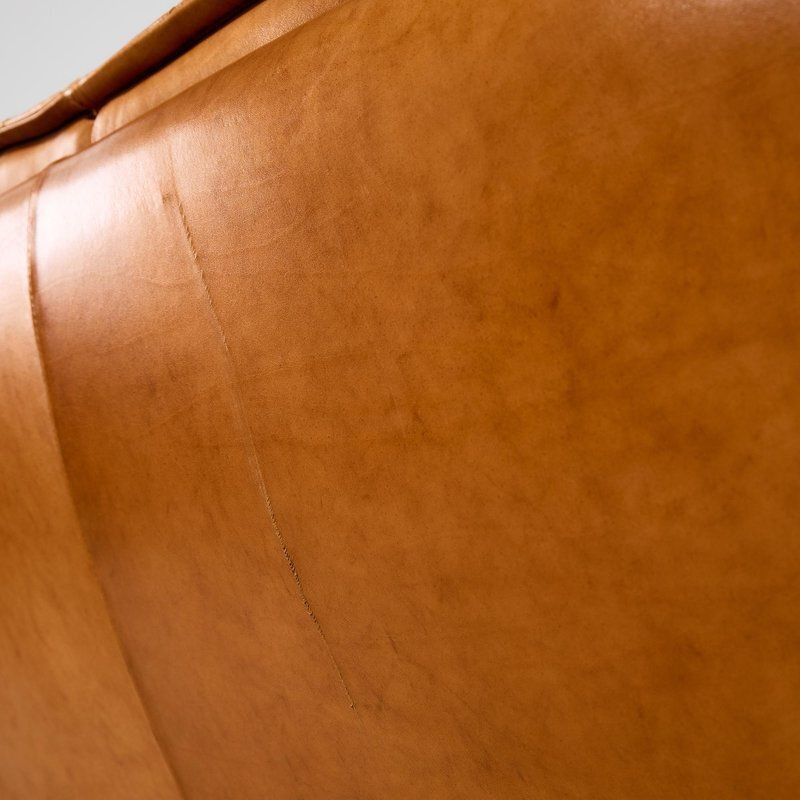 photo vinterior Leather Sofa And Lounge Chairs, Set Of 4