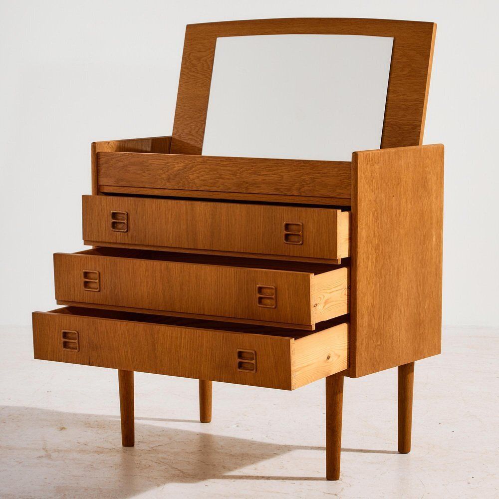 Danish Oak Dressing Table photo Furniture