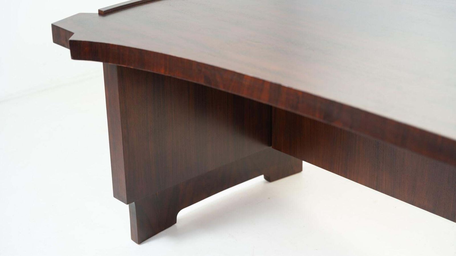 Mid Century Modern Wooden Desk, Italy, 1960s photo 7173.0