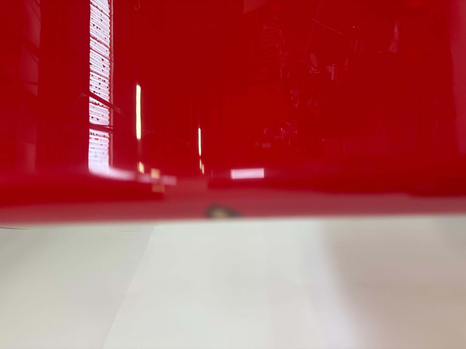 Mid Century Modern Red Lacquered Room Divider, Italy, 1960s photo vinterior