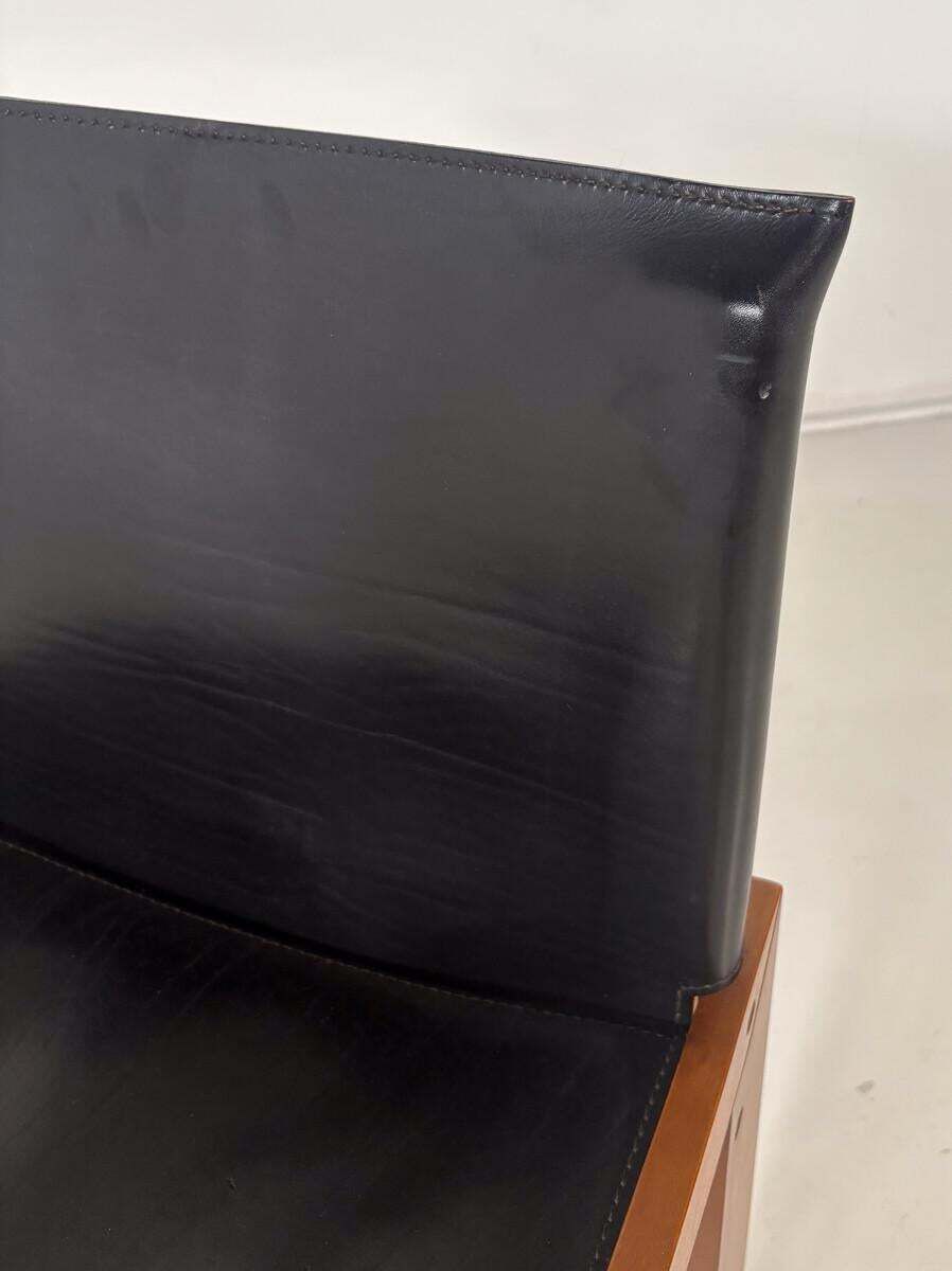 photo furniture Mid Century Modern Set Of 4 Chairs In The Style Of Scarpa, 1970s