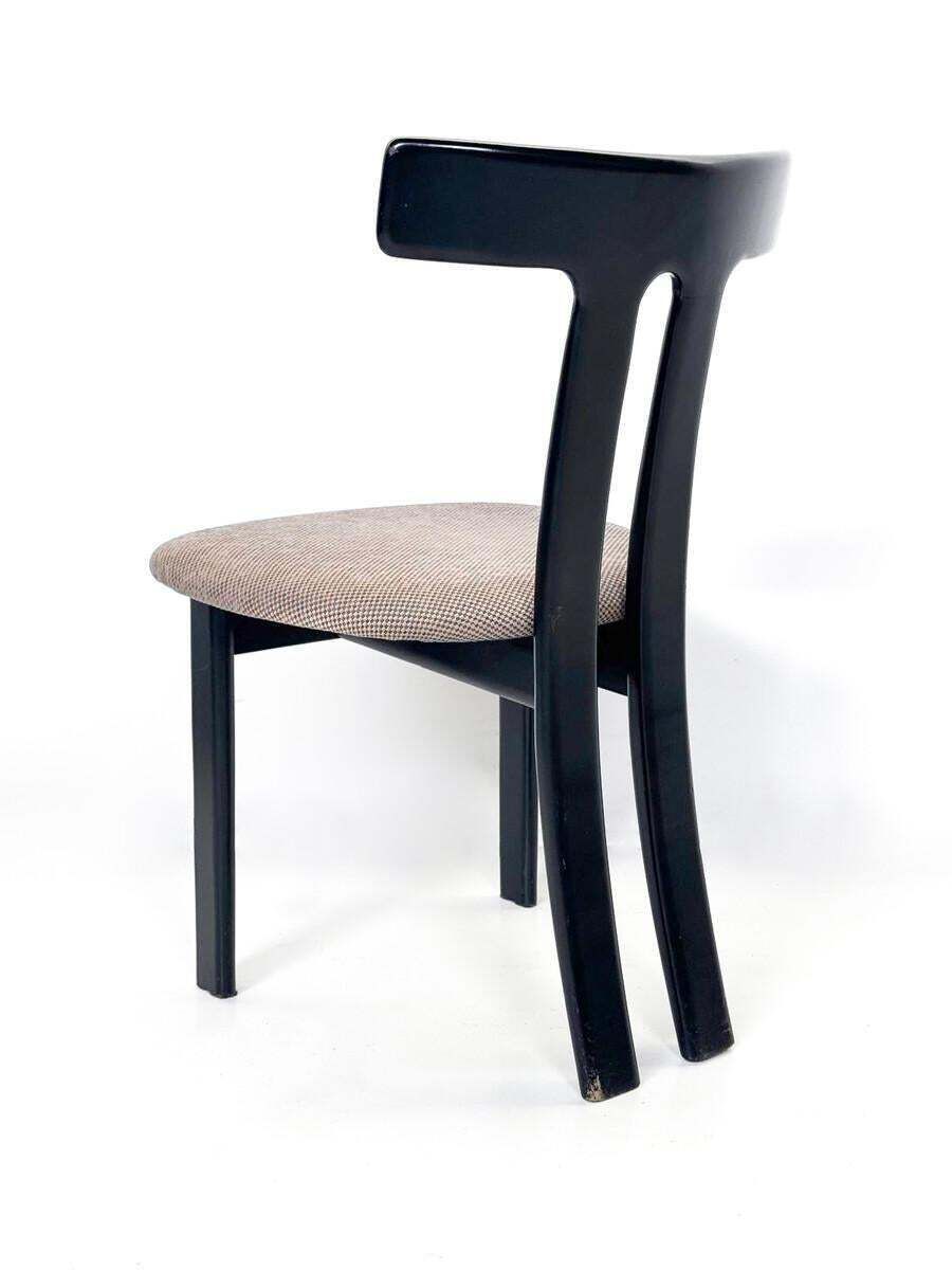 Mid Century Modern Set Of 6 Chairs In The Style Of Luigi Vaghi, 1960s photo vinterior