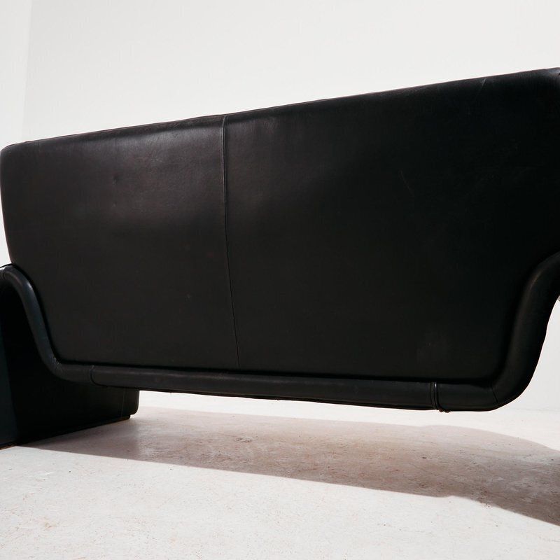 photo vintage Ds 2011 2 Seater Sofa In Leather From De Sede