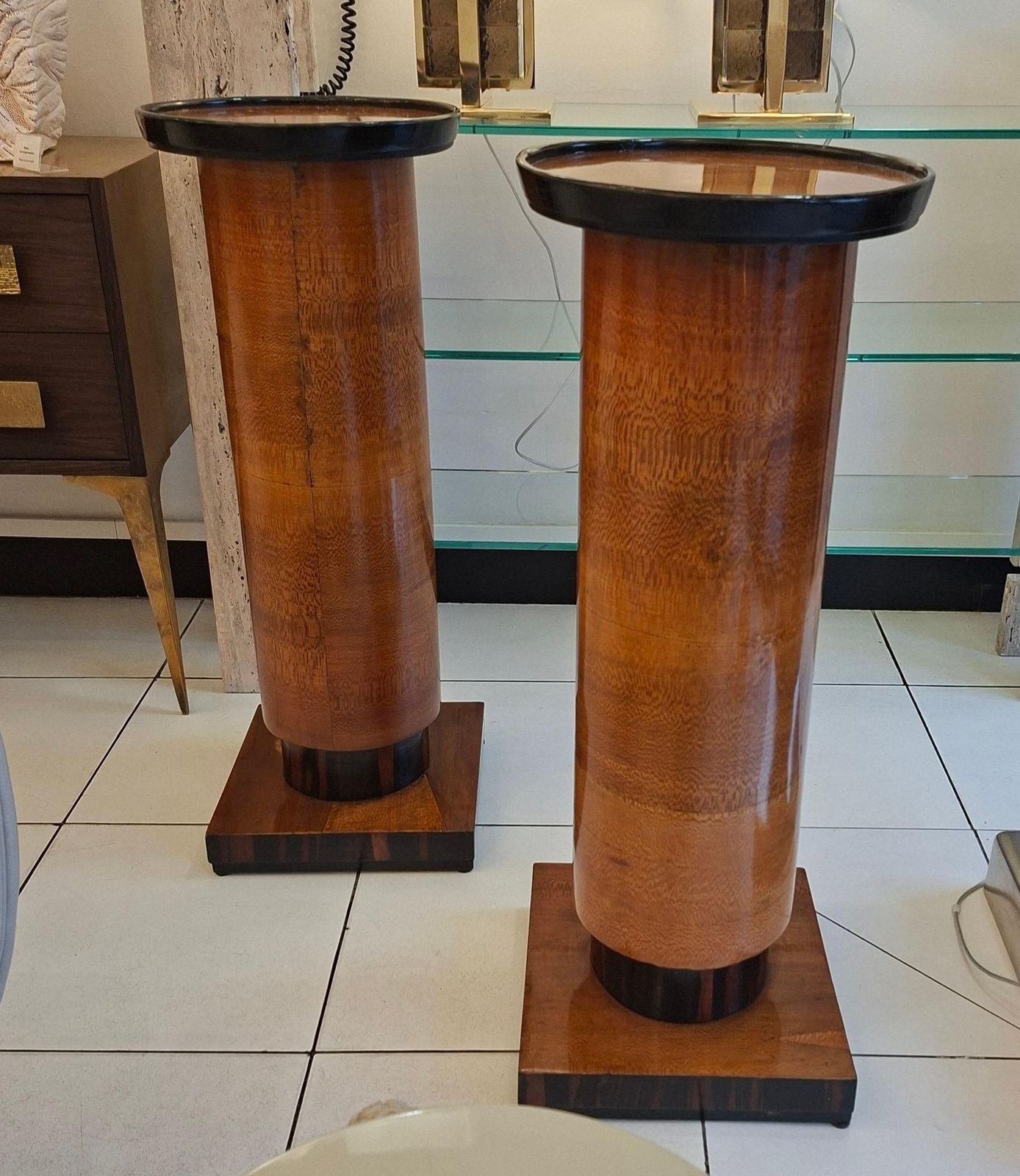 5516.0 Pair Of Art Déco "Selettes" Wood French Polished photo