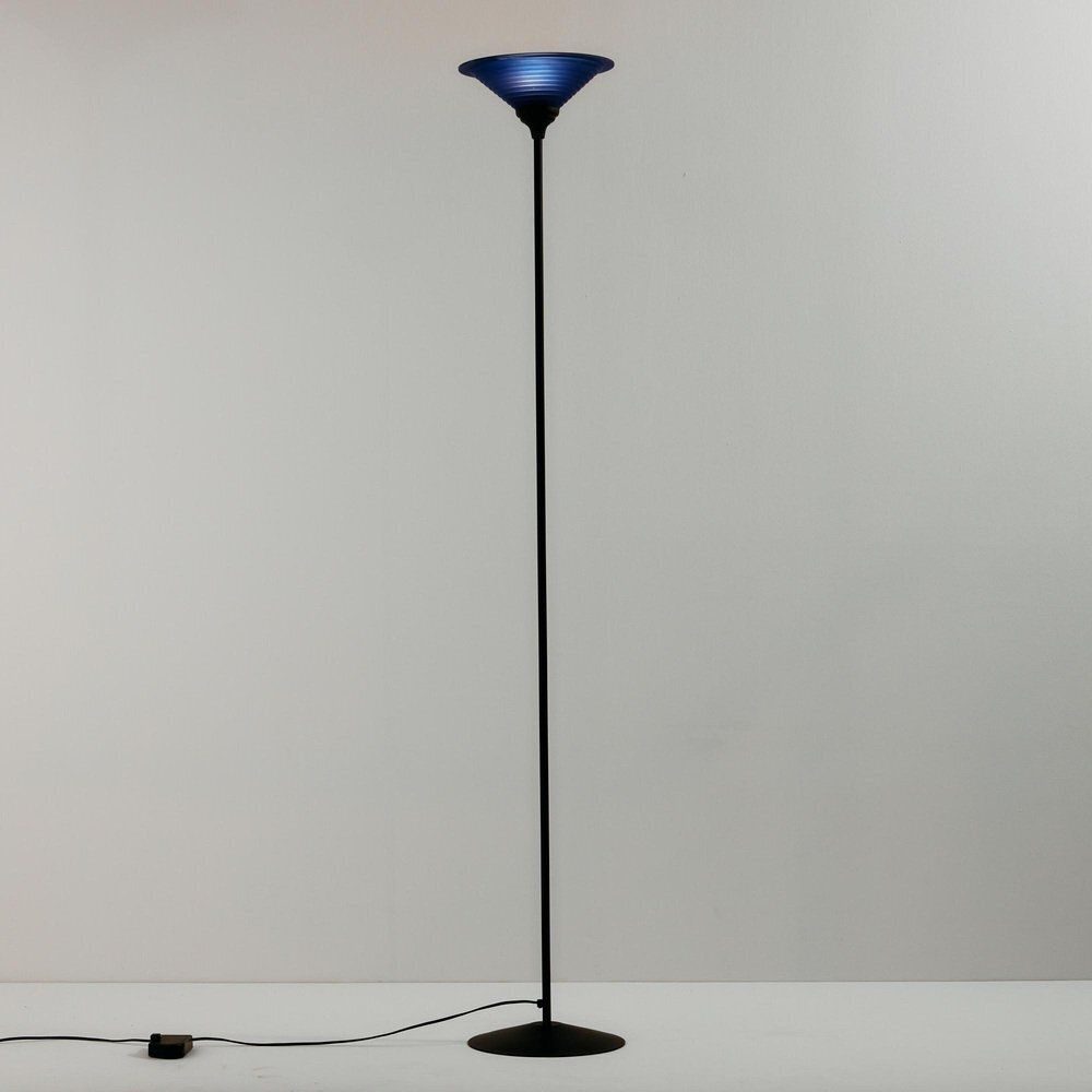 Vintage Floor Lamp In Glass And Metal photo furniture