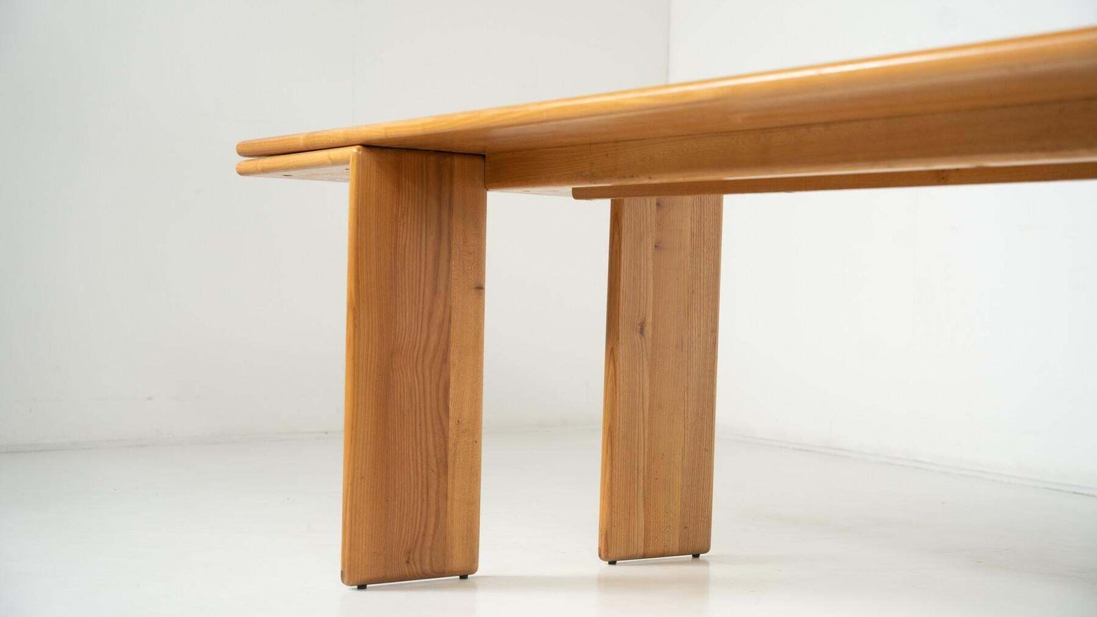 photo furniture Mid Century Modern Wooden Dining Table, In The Style Of Mario Marenco, 1980s