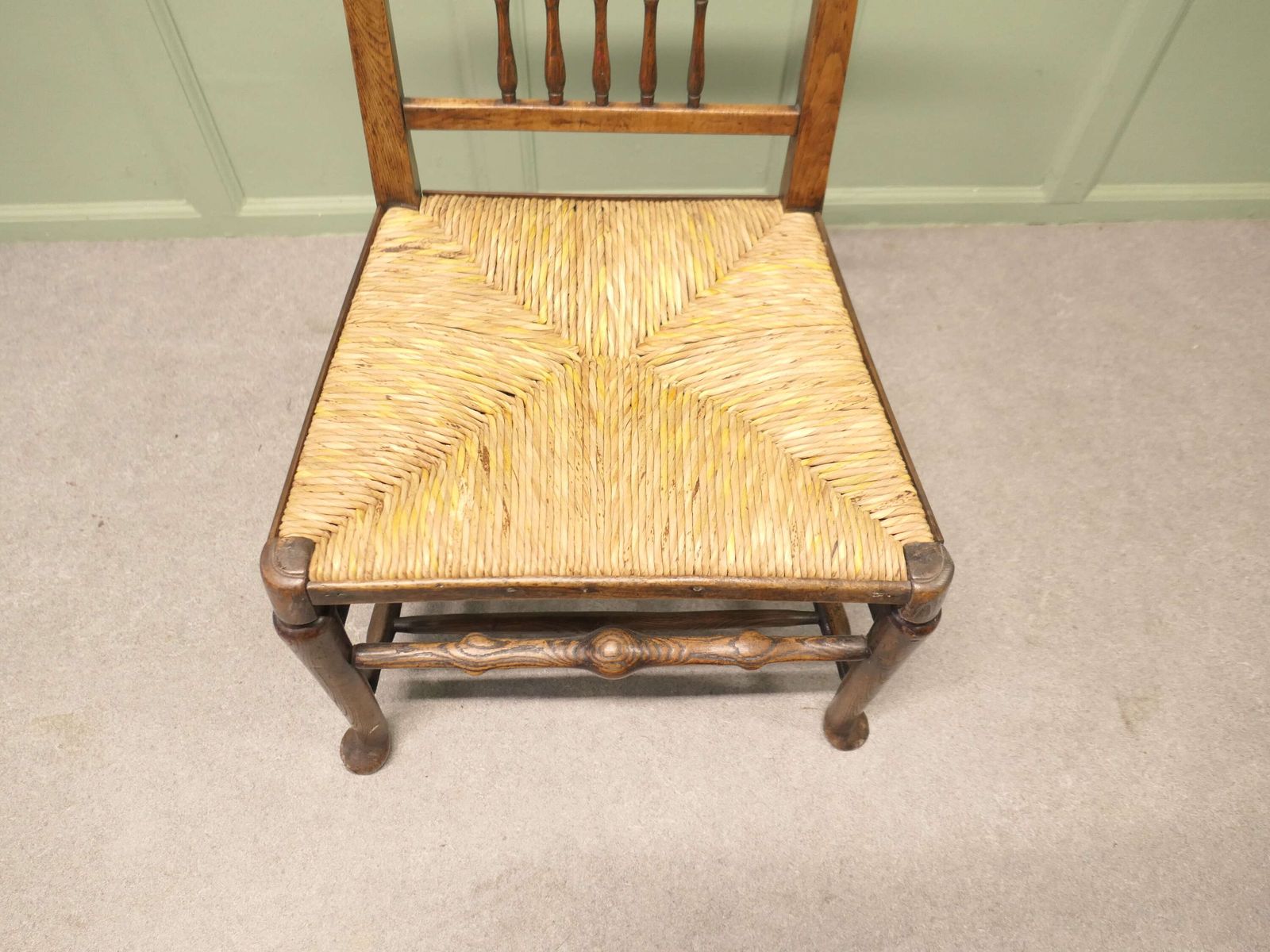 A Farmhouse Spindle Back Occasional Chair photo for sale