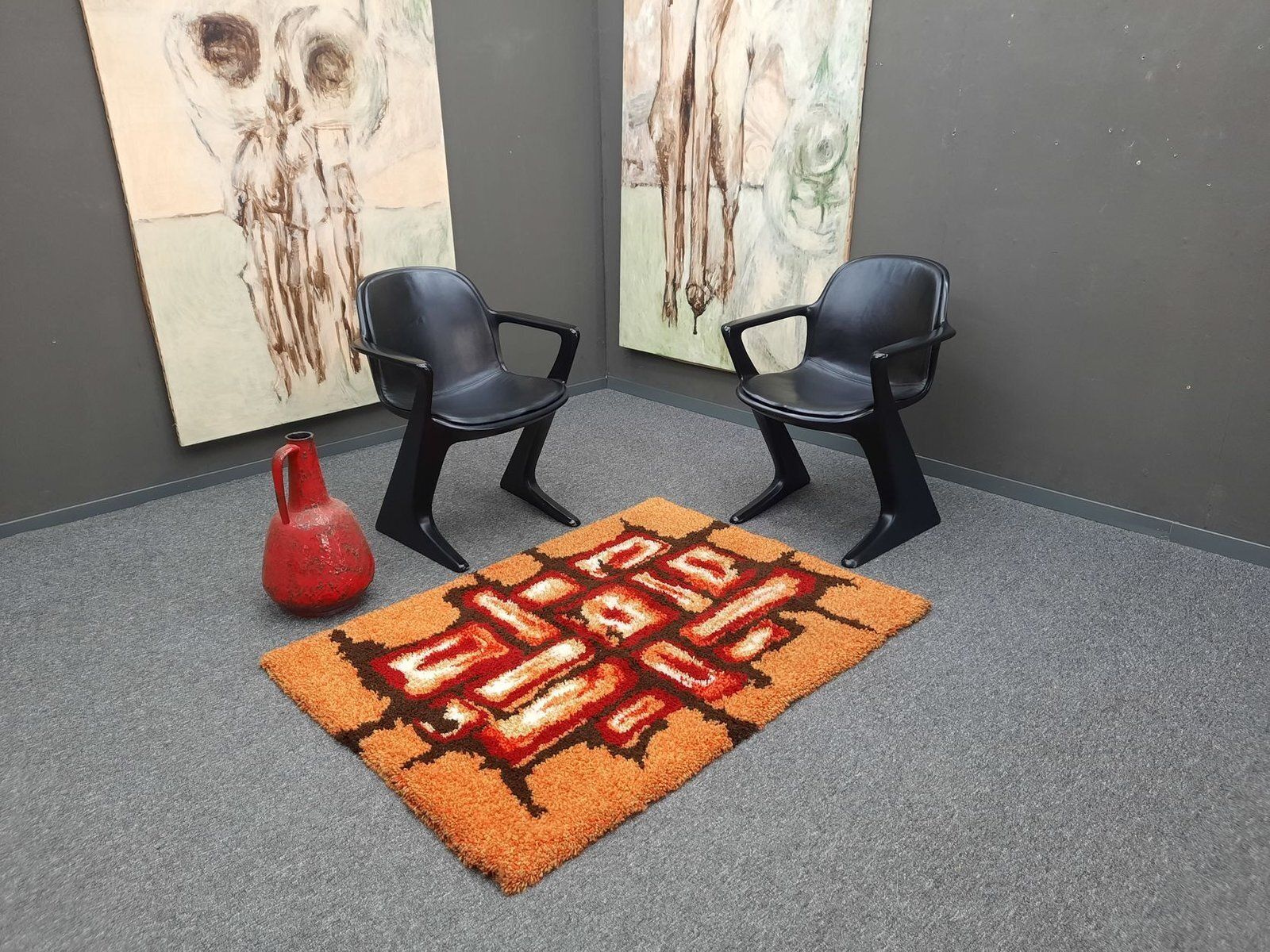 Z Chairs By Ernst Moeckl & Siegfried Mehl For Horn Collection, 1960s, Set Of 2