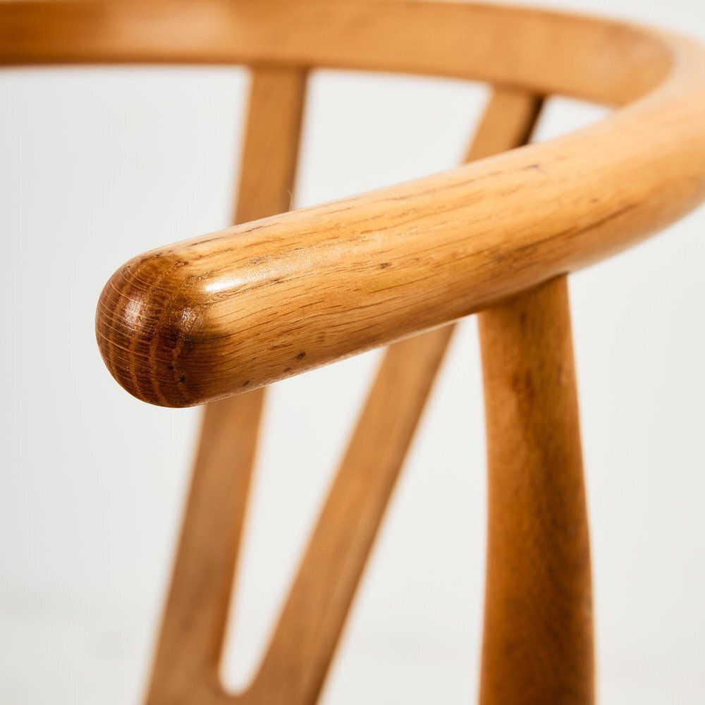 Wishbone Chair By Hans J. Wegner For Carl Hansen & Søn, 1960s, Set Of 6 photo vintage