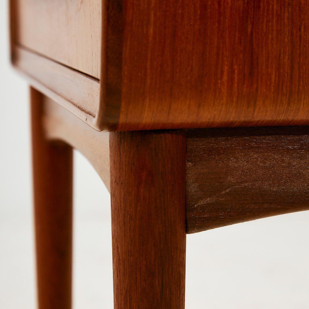 photo furniture Teak Nightstand By Johannes Andersen For Cfc Silkeborg