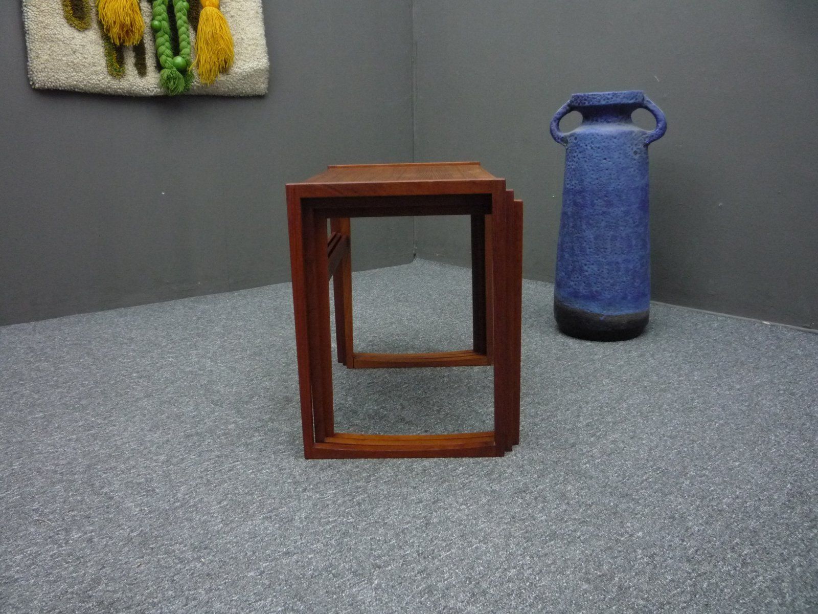 Scandinavian Teak Nesting Tables, 1960s, Set Of 3 photo buy