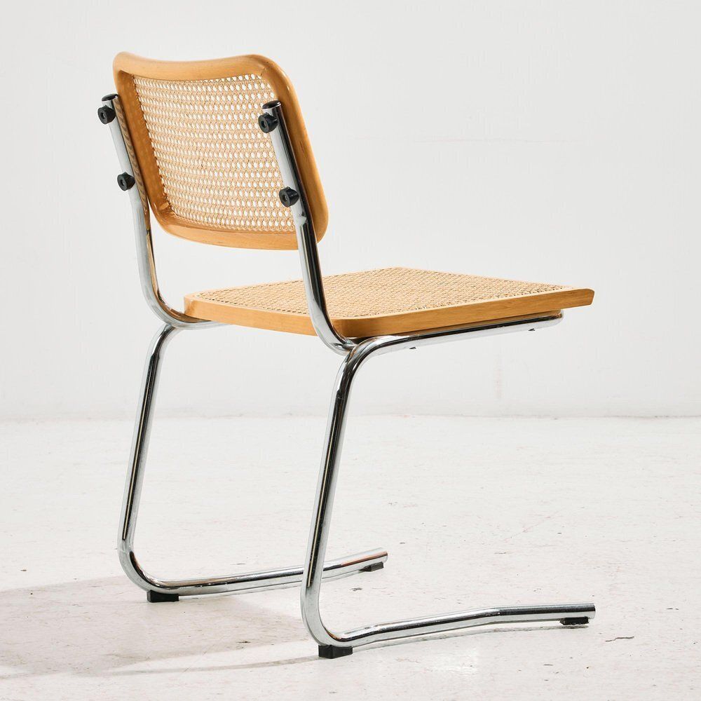 Vintage Italian Tubular Chairs, Set Of 6 photo for sale