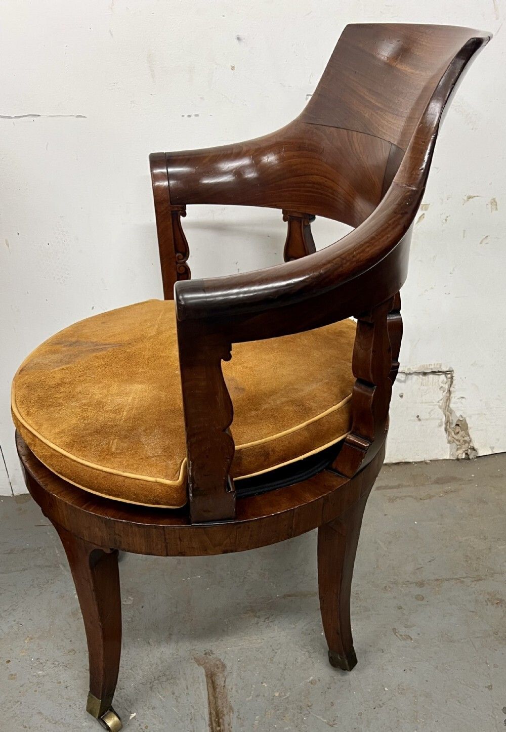 Good Quality Mahogany Desk Chair photo furniture
