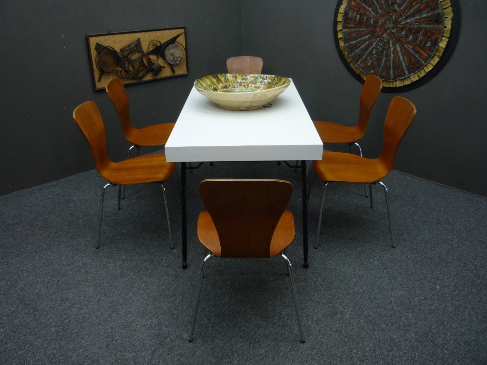 Teak Nikke Dining Chairs By Tapio Wirkkala For Asko, Set Of 6 photo for sale