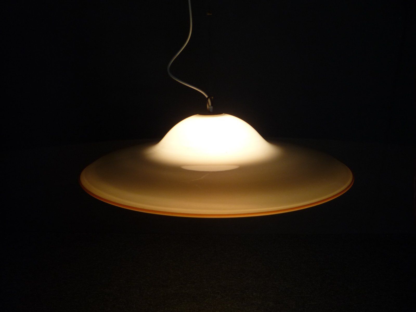 Large Space Age Murano Glass Pendant Lamp From Kalmar Franken Kg, 1960s photo 998.0