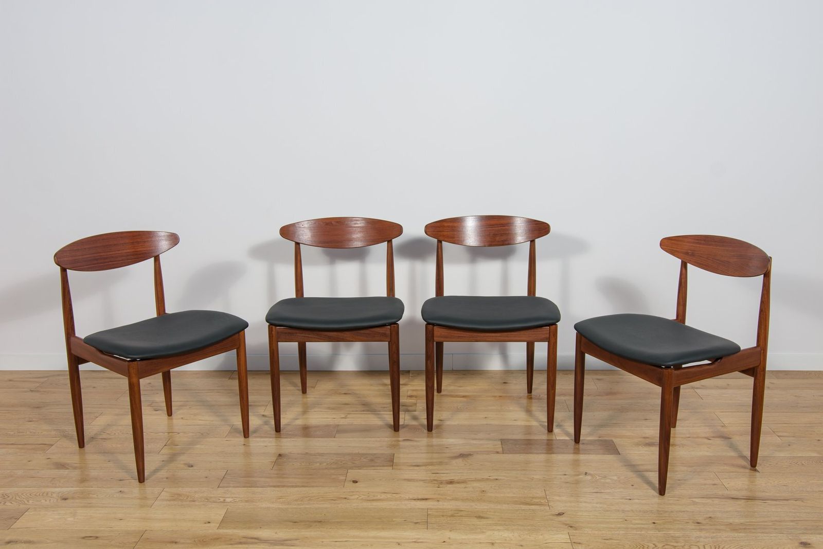 Mid Century Modern Teak Dining Chairs By Ib Kofod Larsen For G Plan, 1960s, Set Of 4