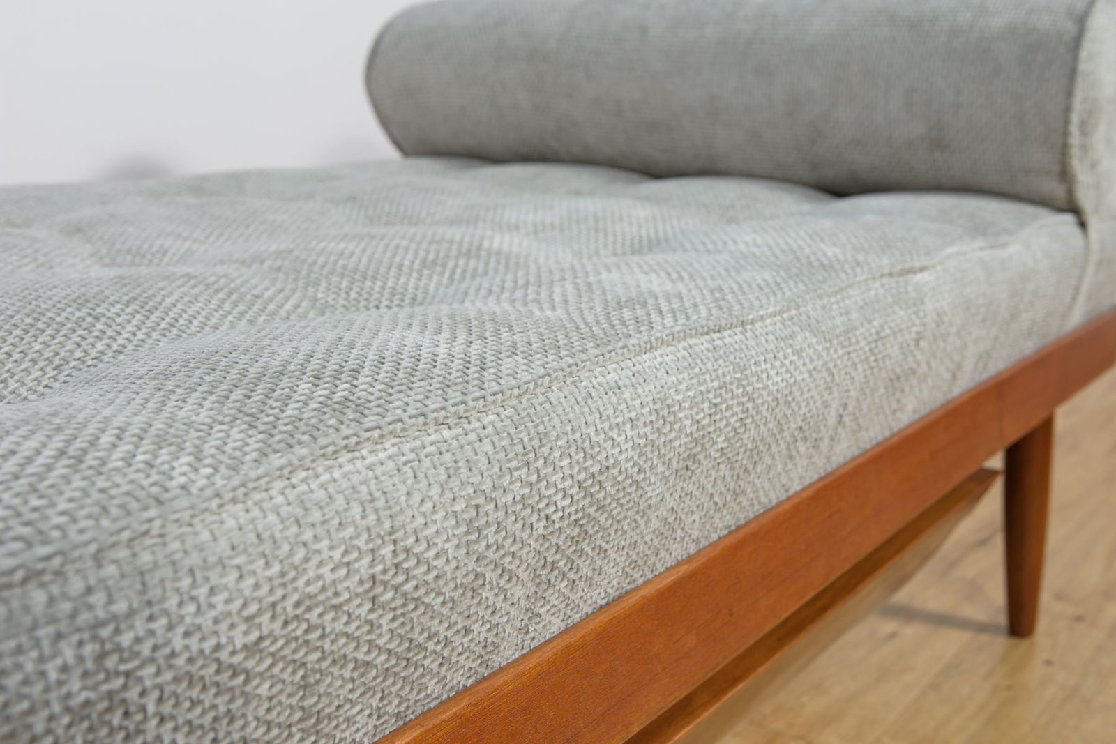 Mid Century Teak Daybed From Horsens Møbelfabrik, Denmark, 1950s photo vintage