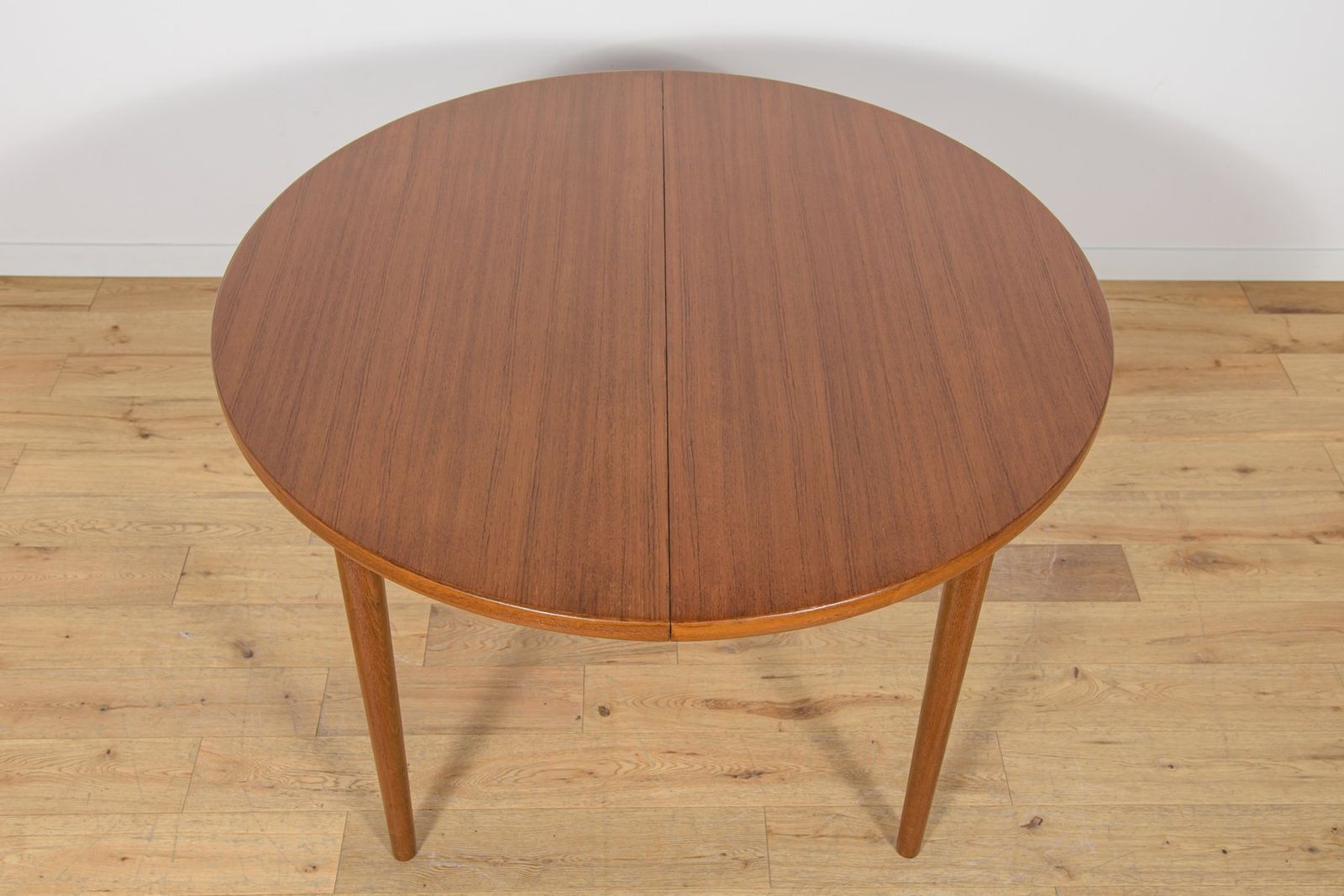 Mid Century Round Teak Dining Table By Nils Jonsson For Hugo Troeds, Sweden, 1960s photo 2889.0