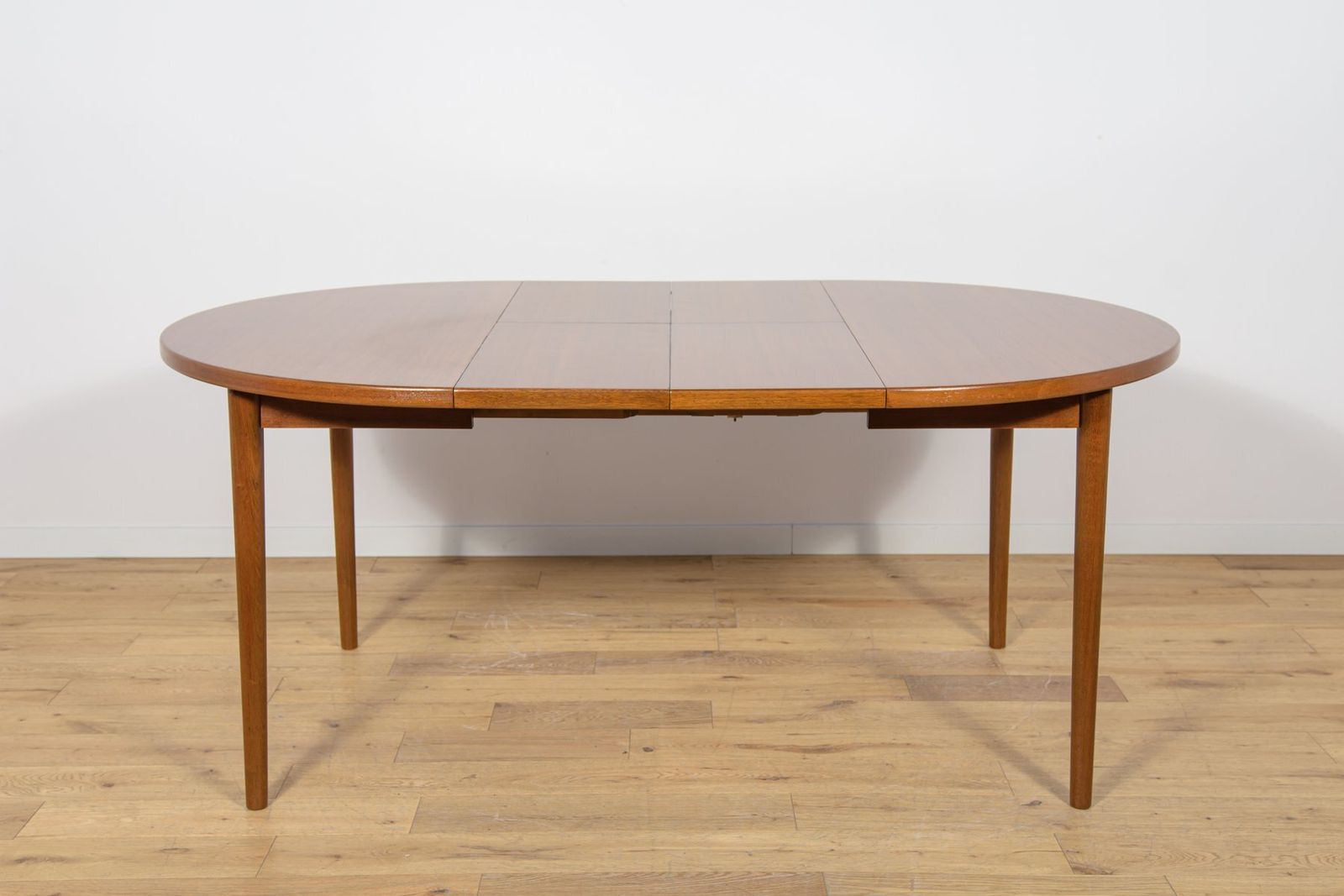 photo buy Mid Century Round Teak Dining Table By Nils Jonsson For Hugo Troeds, Sweden, 1960s