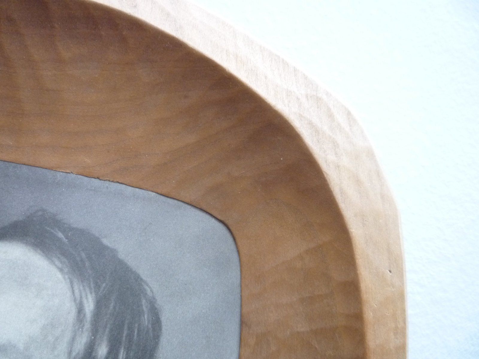Anthroposophical Limewood Picture Frame By Fritz Schuy, 1920s photo Home Decor
