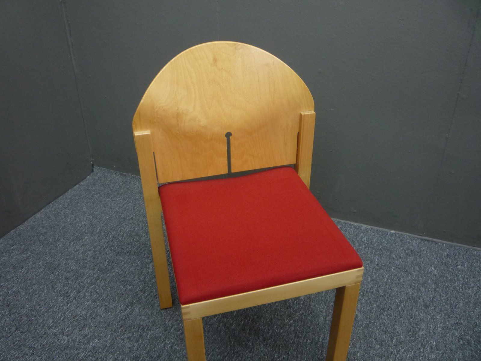 Set Of Postmodern Dining Chairs By Arno Votteler, 1980s photo buy