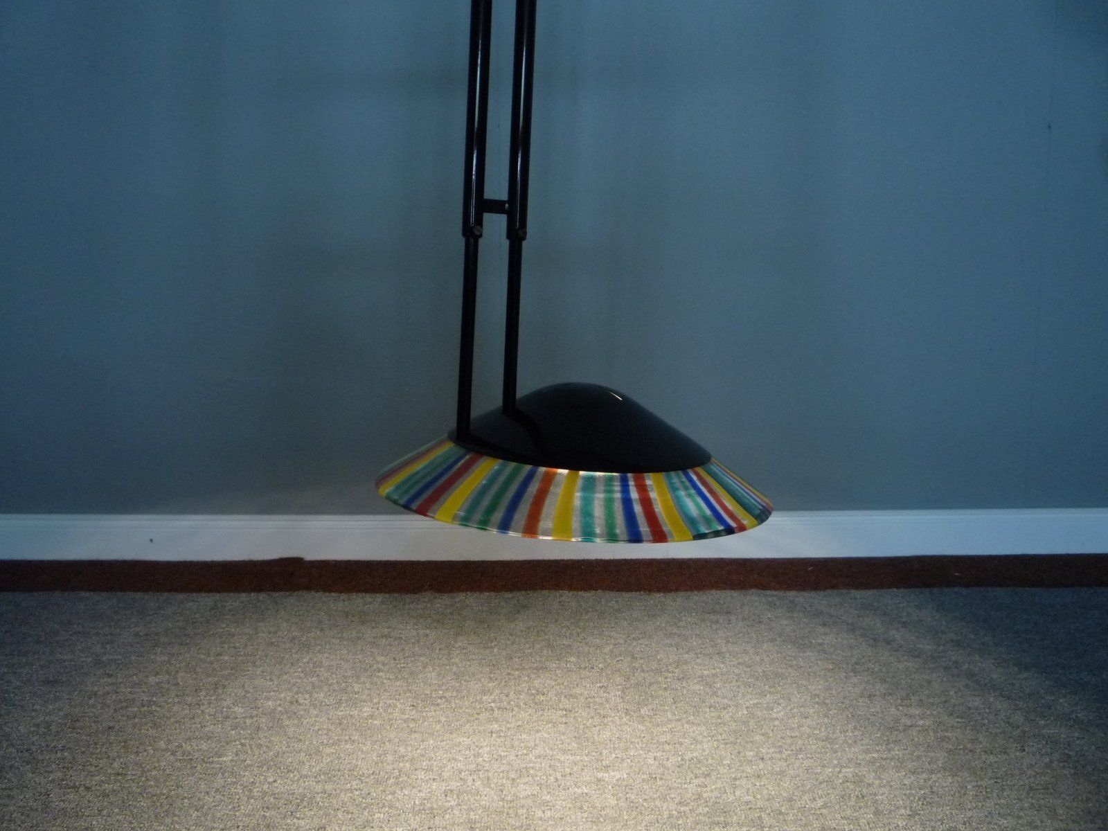 Murano Glass Ceiling Lamp By Mauro Marzollo For I Tre, 1980s photo furniture