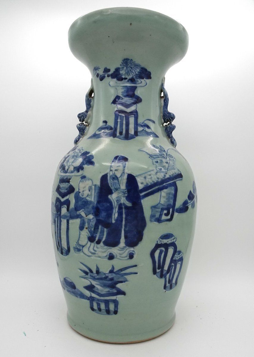 Antique Chinese Porcelain Vase, 1890s photo buy