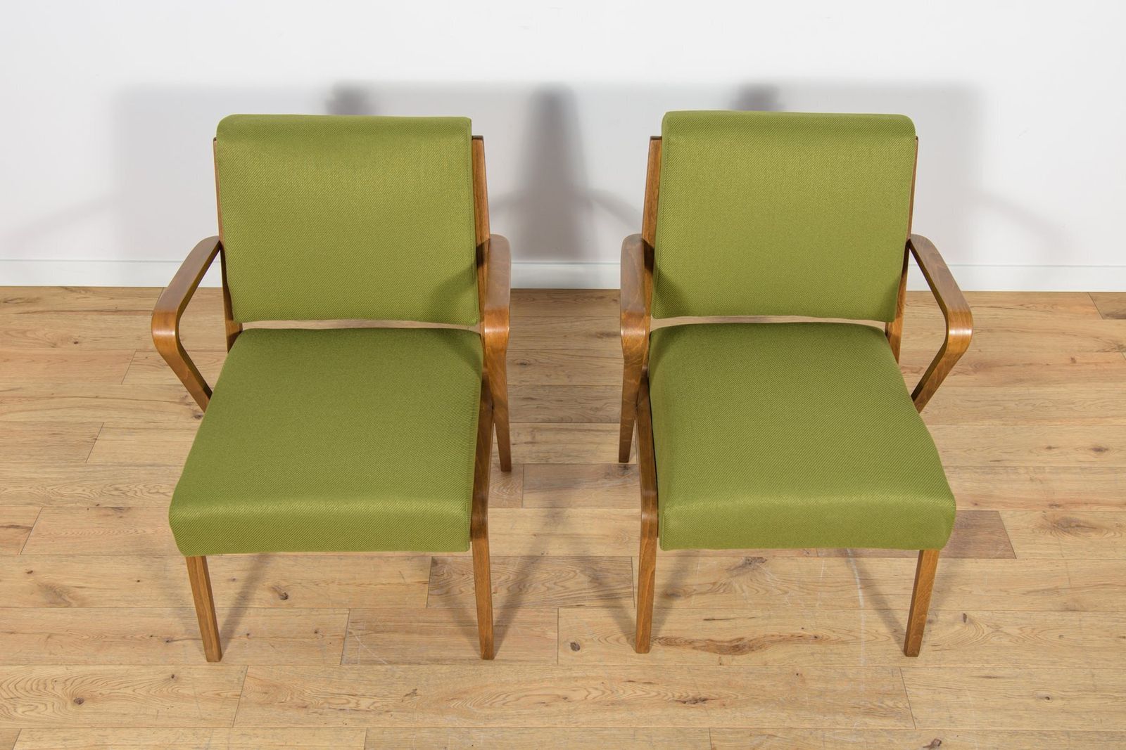 Armchairs By Selman Selmanagic For Veb Deutsche Werkstätten Hellerau, Germany, 1950s, Set Of 2 photo Furniture