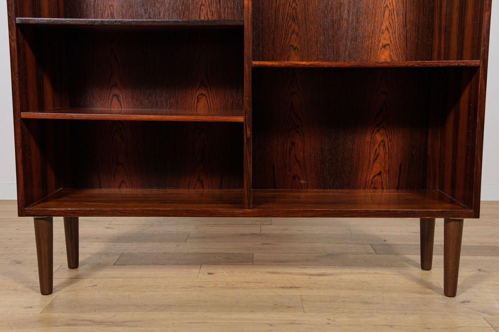 Tall Mid Century Rosewood Shelf, Denmark, 1960s photo vintage