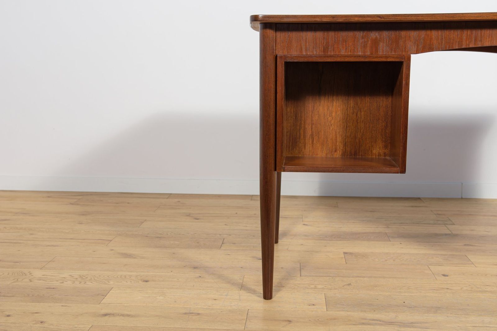 Mid Century Modern Danish Freestanding Teak Desk, 1960s photo buy