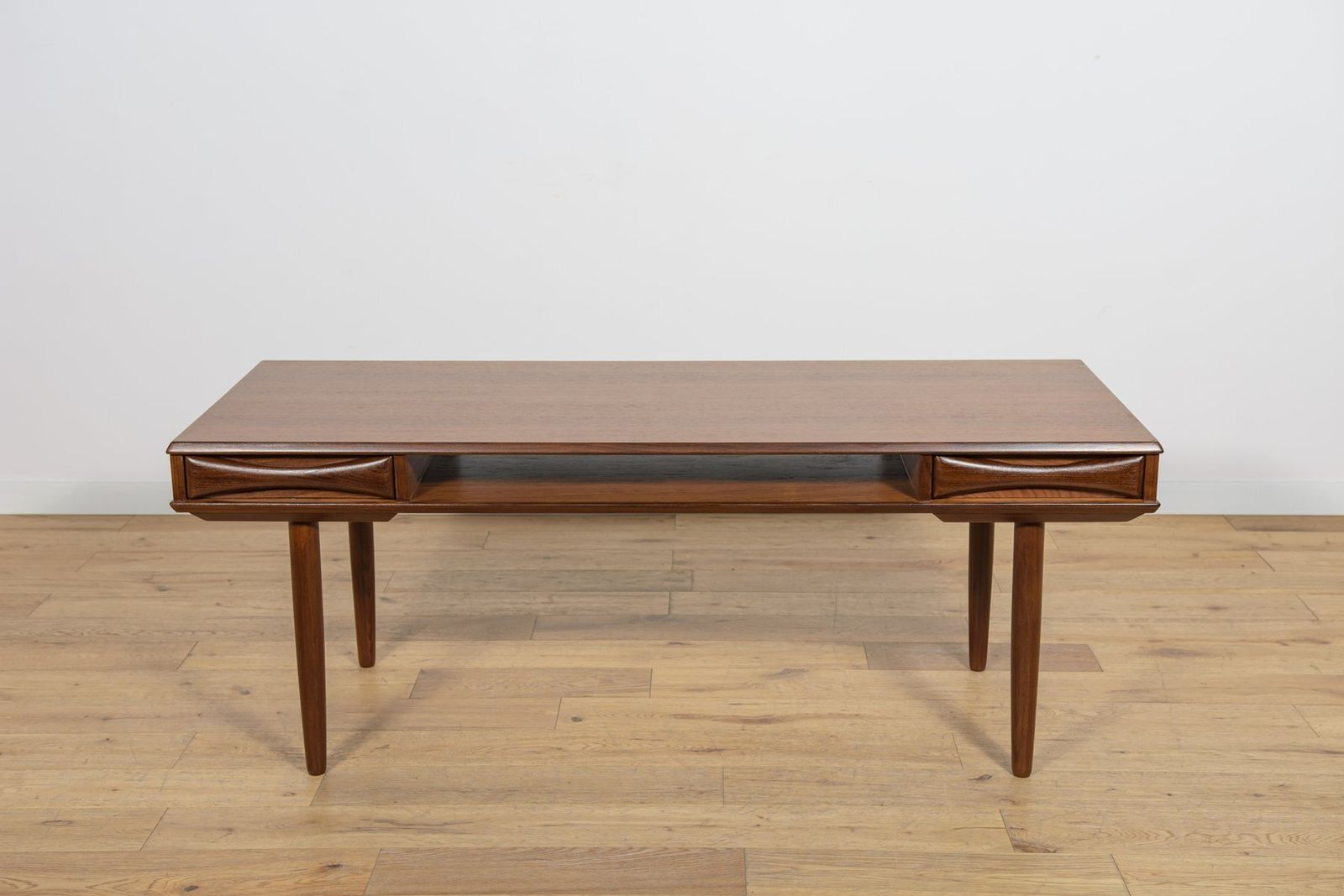 Mid Century Teak Coffee Table From Sorensen & Christiansen, Denmark, 1960s photo Furniture