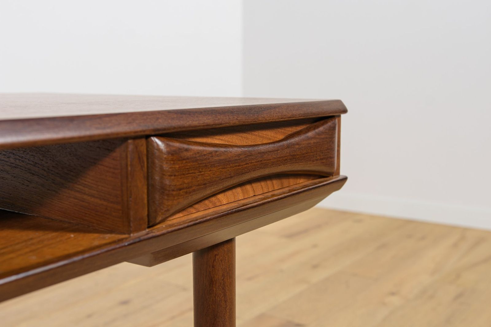 photo vinterior Mid Century Teak Coffee Table From Sorensen & Christiansen, Denmark, 1960s