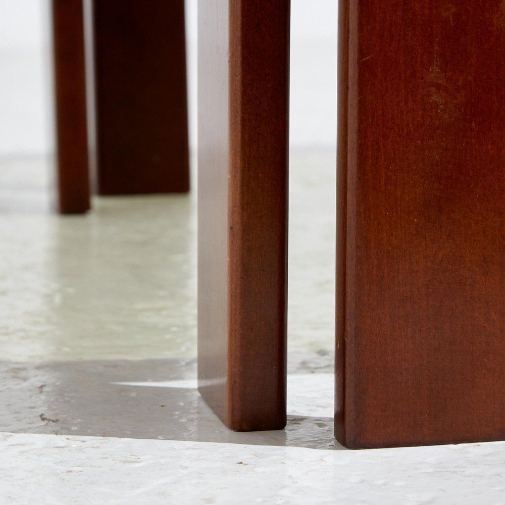 photo for sale Walnut Coffee Table By Afra & Tobia Scarpa For Cassina, 1960s
