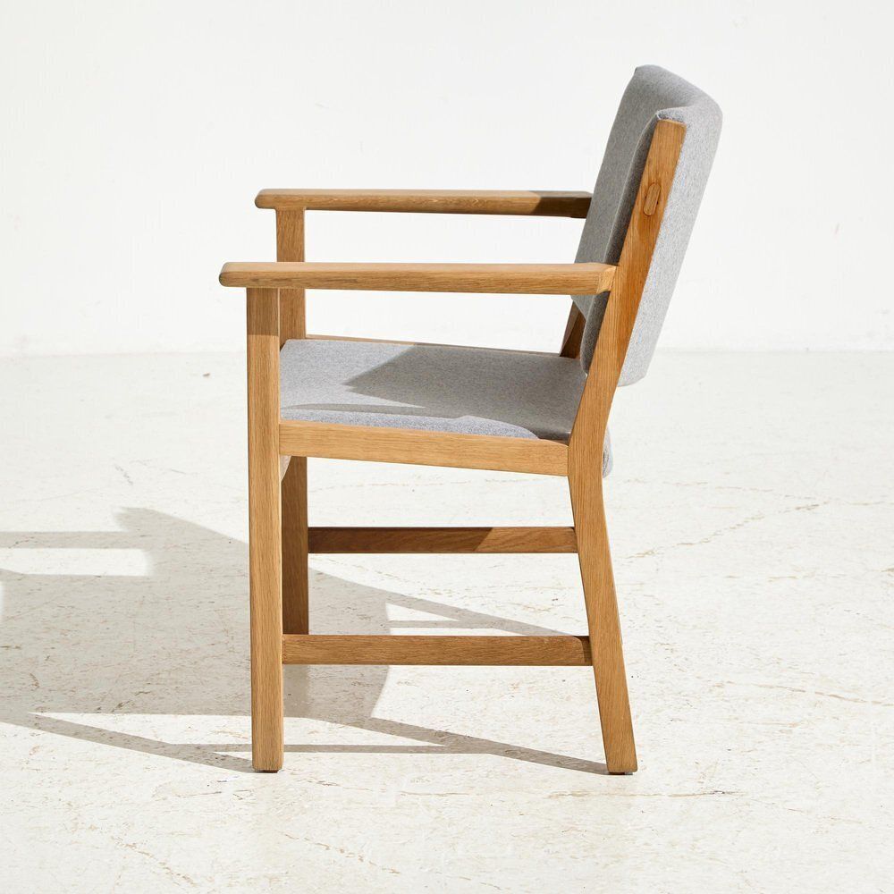 Oak Armchair By Hans J. Wegner For Getama, 1960s photo Furniture