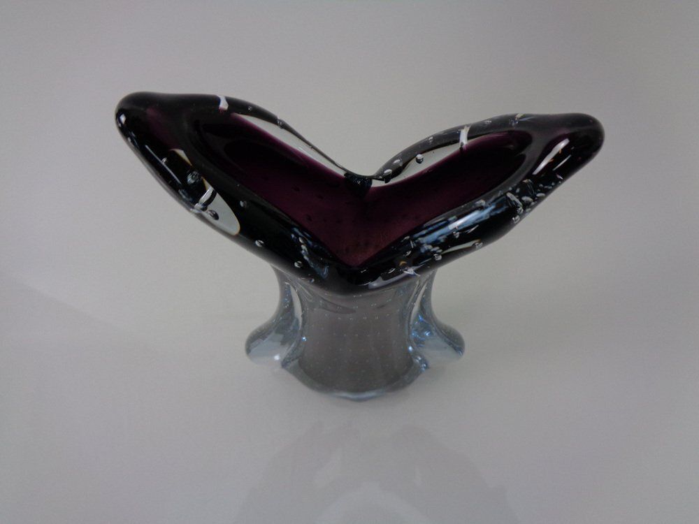 252.0 Murano Glass Vase From Fratelli Toso, Italy, 1960s photo