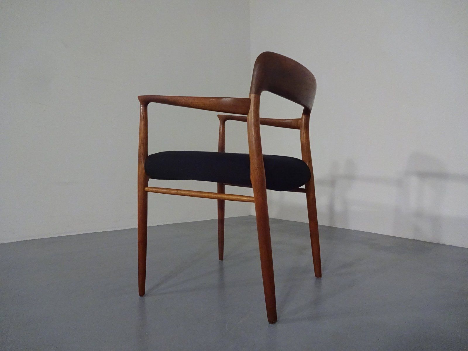 Model 56 Armchair In Teak By Niels Otto Møller For J.L. Møllers, Denmark, 1960s photo vinterior