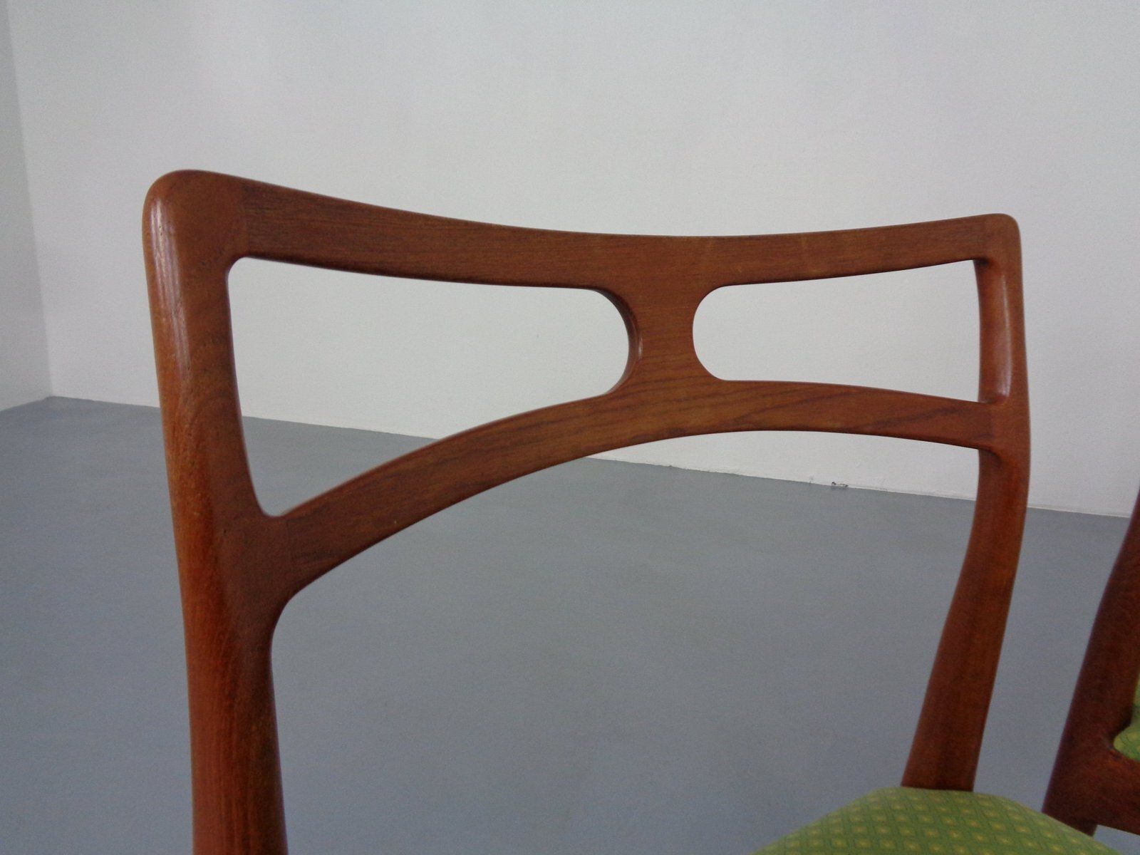 1605.0 Model 94 Teak Dining Chairs By Johannes Andersen For Christian Linneberg, 1960s, Set Of 4 photo