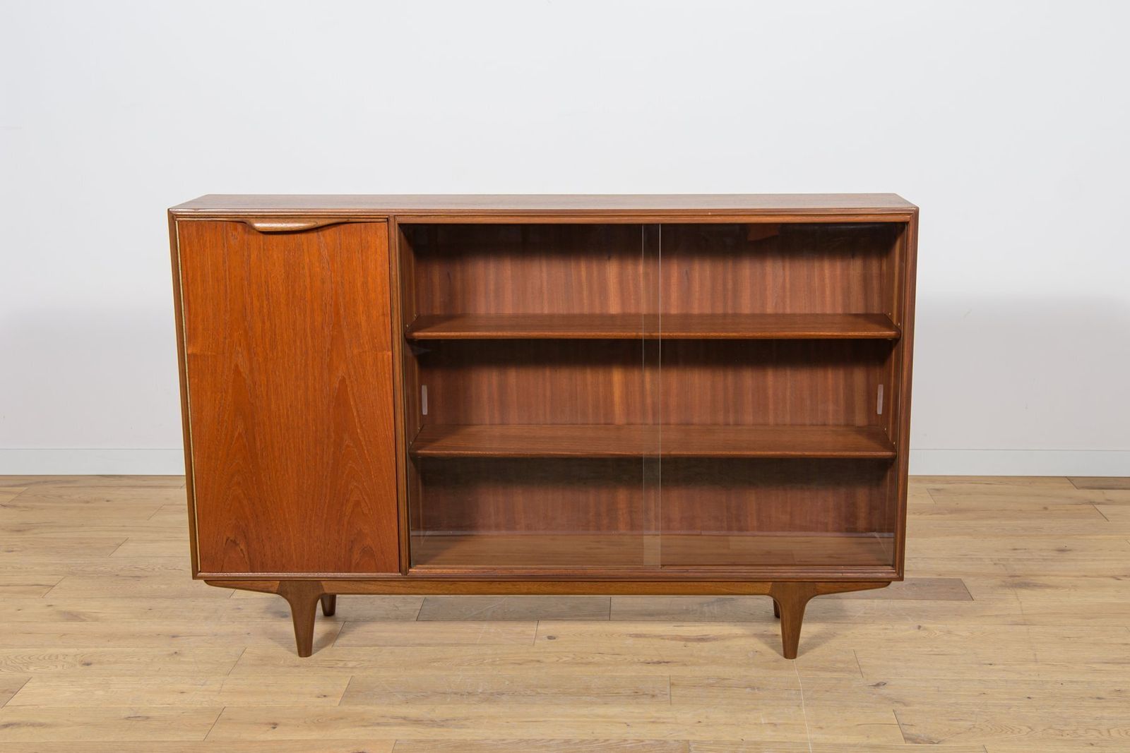 Mid Century Teak Bookshelf From McIntosh, 1960s photo furniture