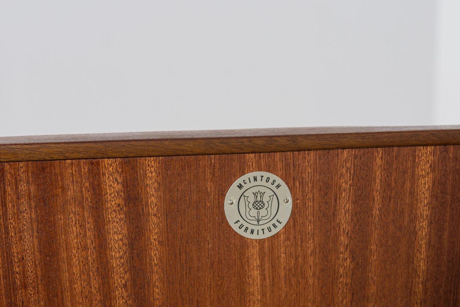 photo vintage Mid Century Teak Bookshelf From McIntosh, 1960s