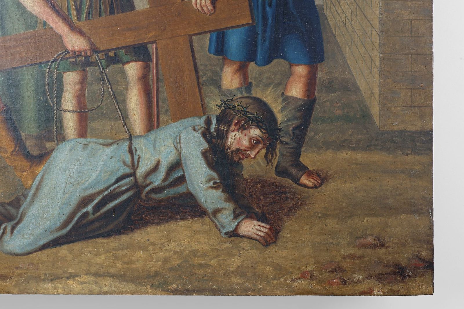 Flemish Artist, Passion Of Christ, 1900, Oil On Canvas photo for sale
